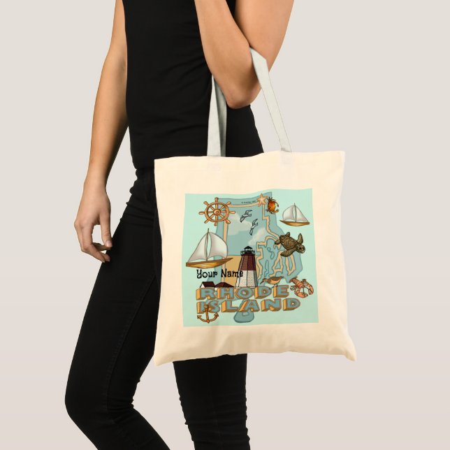 Bolsa tote Rhode Island (Frente (produto))