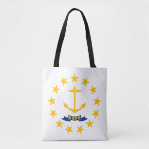Bolsa Tote Rhode Island State Flag