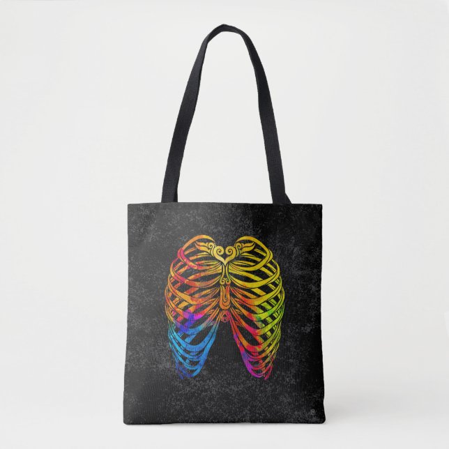 Bolsa Tote Ribcage (cor) (Frente)