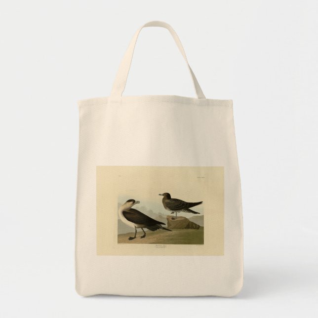 Bolsa Tote Richardson's Jager das Aves da América de Audubon (Frente)