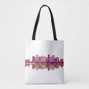 Bolsa Tote Richmond Virginia Skyline