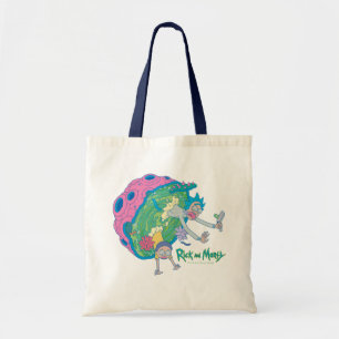Bolsa Tote RICK E MORTY™ Abaixo do Portal Infectado