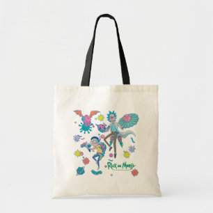 Bolsa Tote RICK E MORTY™  Entre o padrão das células infe