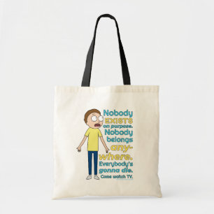 Bolsa Tote RICK E MORTY™ Ninguém Existe Com Finalidade