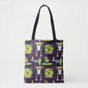 Bolsa Tote RICK E MORTY™ Padrão do Portal do Rick de sele