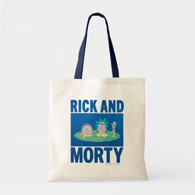 Bolsa Tote RICK E MORTY™ | Pequim Através Do Portal (Frente)