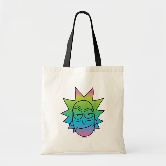 Bolsa Tote RICK E MORTY™| Rick do arco-íris (Frente)