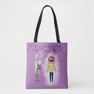 Bolsa Tote RICK E MORTY™   Vive Com As Consequências