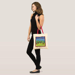 Bolsa Tote Rick London Vermes Da Escócia Engraçado