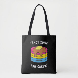 Bolsa Tote Rico Algum Orgulho Pansexual LGBTQ Engraçado