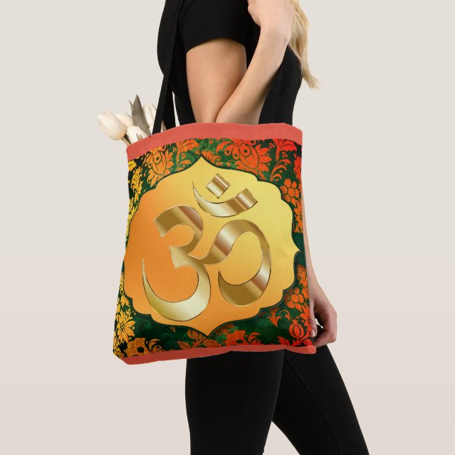 Bolsa Tote Rico Floral Om (Close Up)