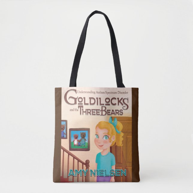 Bolsa Tote Ricochete e os Três Ursos (Frente)
