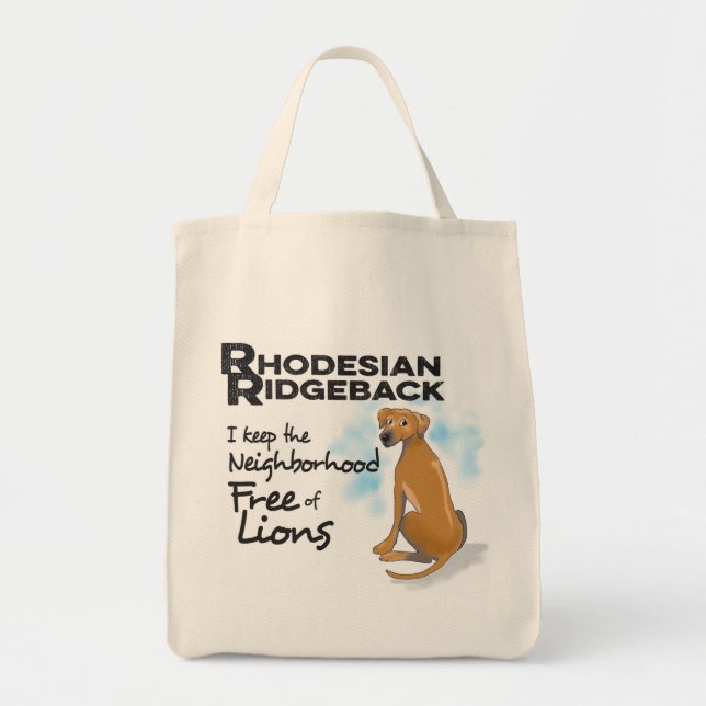 Bolsa Tote Ridgeback Tote Bag (Frente)