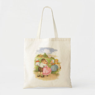 Bolsa Tote Rima de berçário do ganso de mãe de Georgie Por
