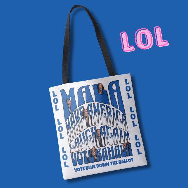 Bolsa Tote Rindo de Kamala (Criador carregado)