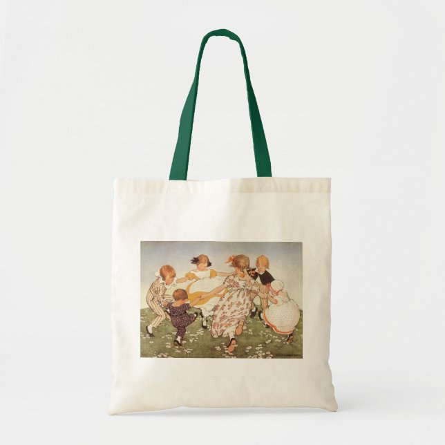 Bolsa Tote Ring-A-Round A Rosie Nursery Rhyme - Bag (Frente)