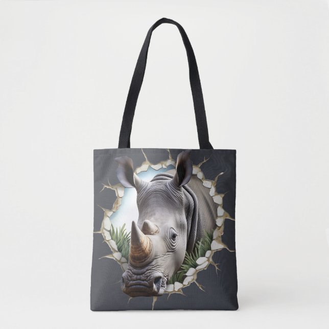 Bolsa Tote Rinoceronte (Frente)