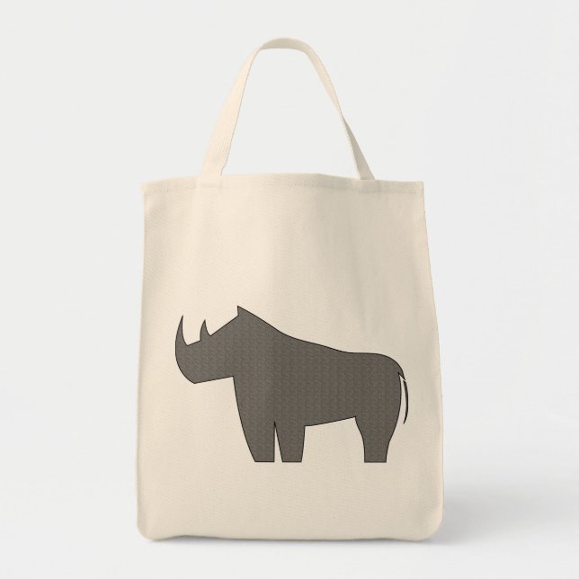 Bolsa Tote Rinocerontes - rinoceronte (Frente)