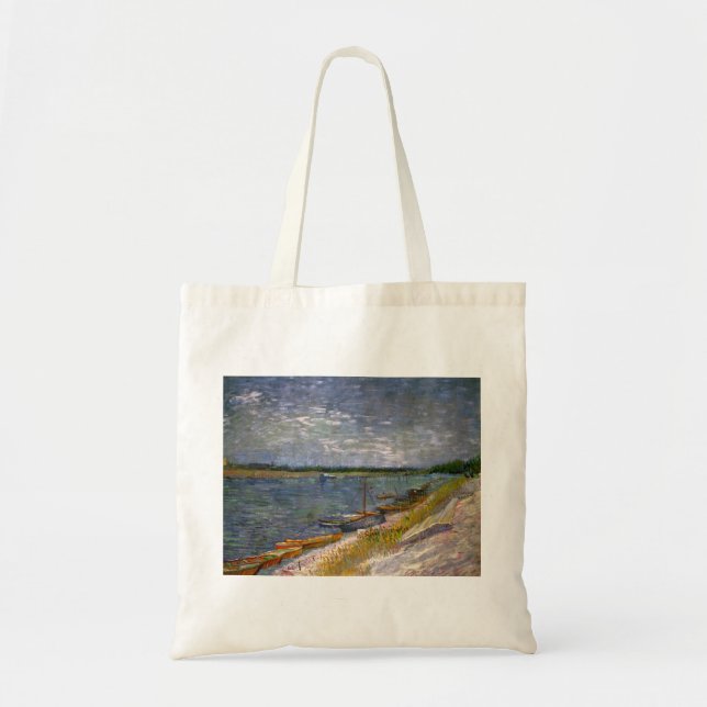Bolsa Tote Rio com botes em rufo por Vincent van Gogh (Frente)