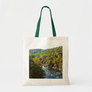 Bolsa Tote Rio Ohiopyle no Outono II Pensilvânia Outono