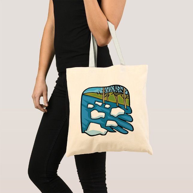 Bolsa Tote Rio primavera (Criador carregado)