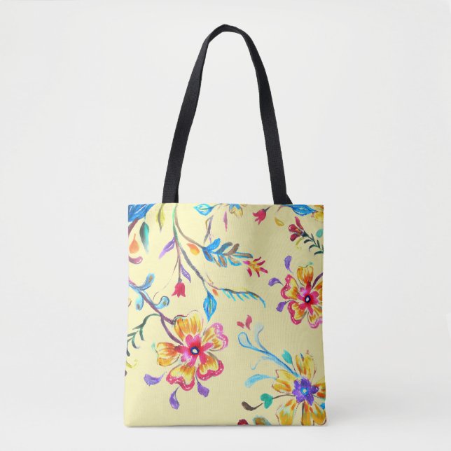 Bolsa Tote Riot de Flor Selvagem 2 (Frente)