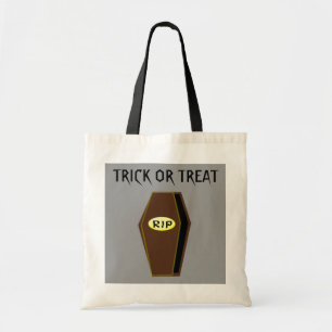 Bolsa Tote RIP Halloween Coffin Trick or Treat Bag