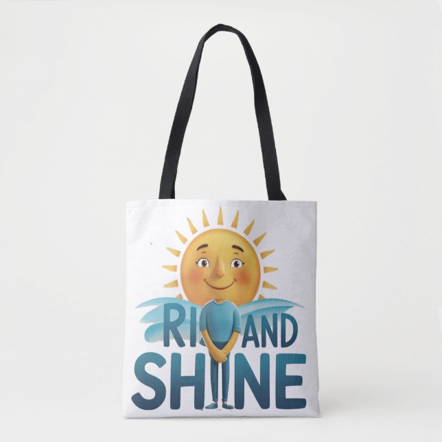 Bolsa Tote Rise e Brilho (Frente)