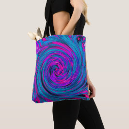 Bolsa Tote Ritmo retrorreflector, cor-de-rosa-quente, roxo e