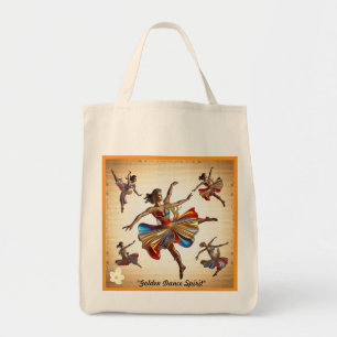 Bolsa Tote "Ritmos de Dança Inspiracional"