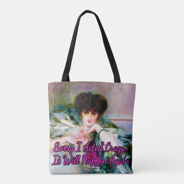 Bolsa Tote Ritratto Della Principessa por Giovanni Boldini (Verso)