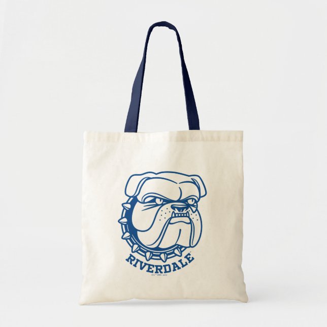 Bolsa Tote Riverdale Bulldog Head (Frente)