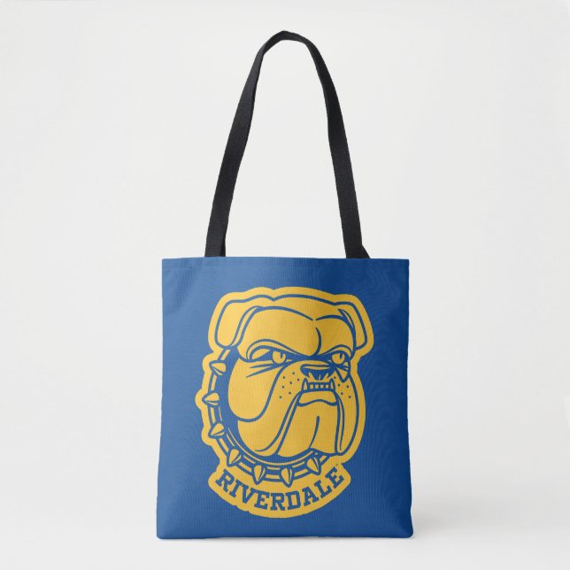 Bolsa Tote Riverdale Bulldog Head (Frente)