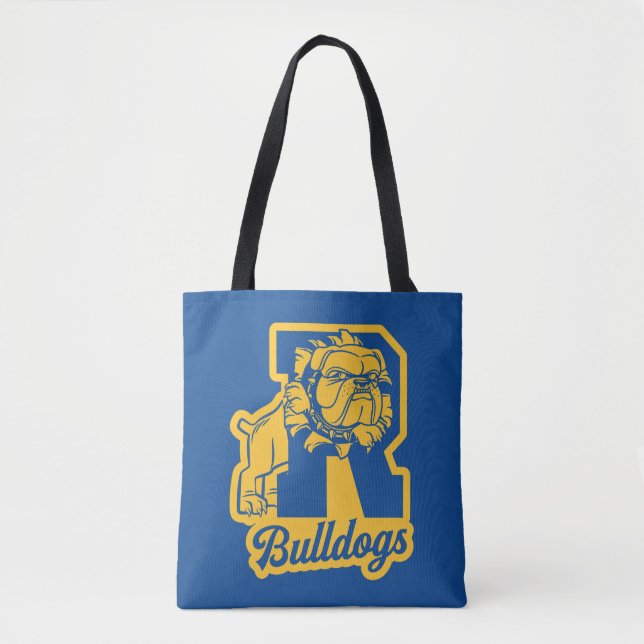 Bolsa Tote Riverdale Bulldog Letterman (Frente)