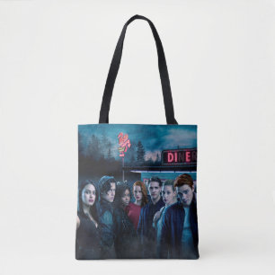 Bolsa Tote Riverdale Outside Pop Diner Poster