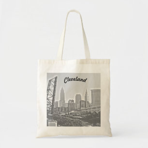 Bolsa Tote Riverview Cleveland B&W Tote Bag