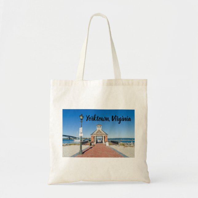 Bolsa Tote Riverwalk Landing em Yorktown Virginia (Frente)
