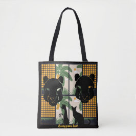 Bolsa Tote Roaring Pumas Hearts