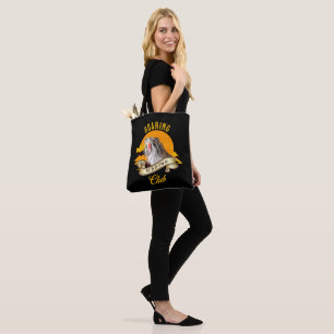 Bolsa Tote Roaring Sundown Club Sabertooth Tiger