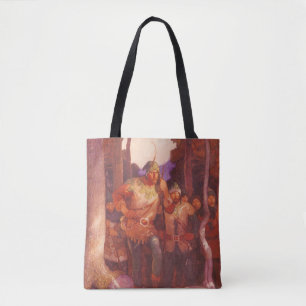 Bolsa Tote Robin Hood e Seus Alegres Homens, clássico, por NC