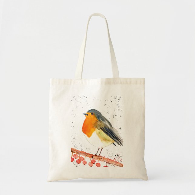 Bolsa Tote Robin natalino (Frente)