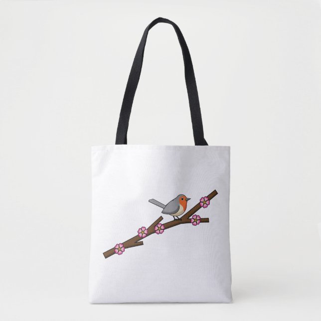 Bolsa Tote Robin no Sakura (Frente)
