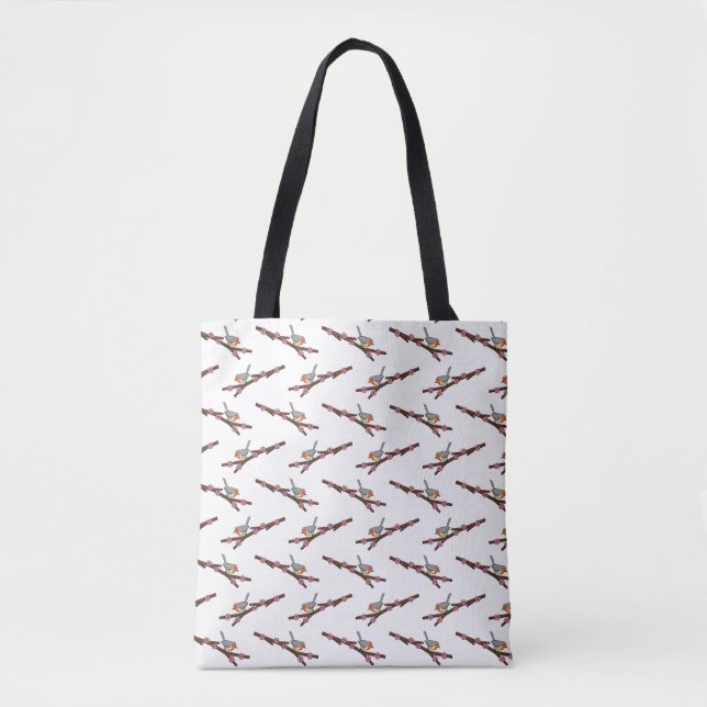 Bolsa Tote Robin no Sakura (Frente)