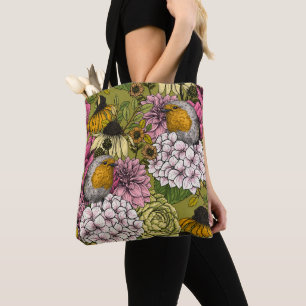 Bolsa Tote Robins no jardim 2