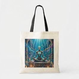 Bolsa Tote Robô de Meditação Subaquático – Espiritual