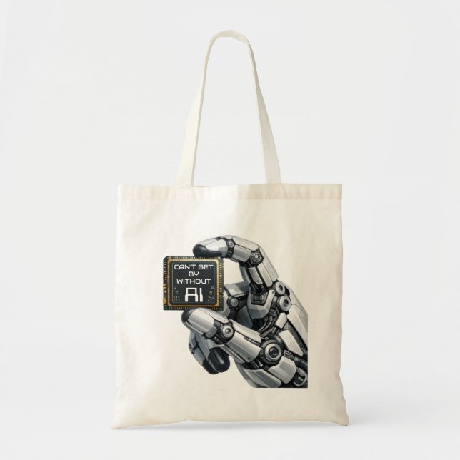 Bolsa Tote Robot Hand (Frente)