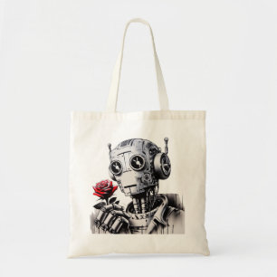Bolsa Tote Robot Love 01
