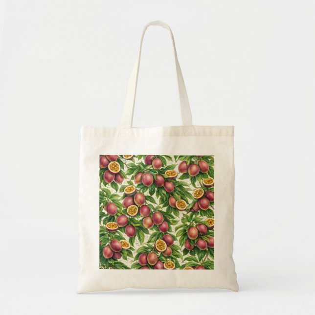Bolsa Tote Rocas de Maracujá Tropical (Frente)