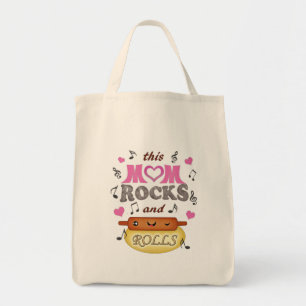 Bolsa Tote Rocha do dia das mães/aniversário da mãe & saco