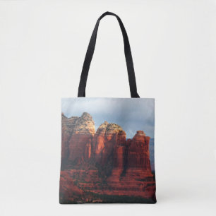 Bolsa Tote Rocha Pote de café nublado em Sedona Arizona